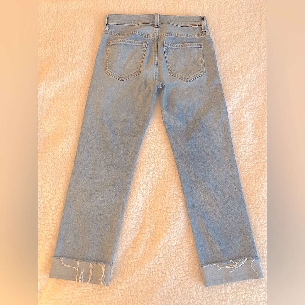 MOTHER The ScrapperCuff Ankle Fray Jeans
Color Sneak Peak